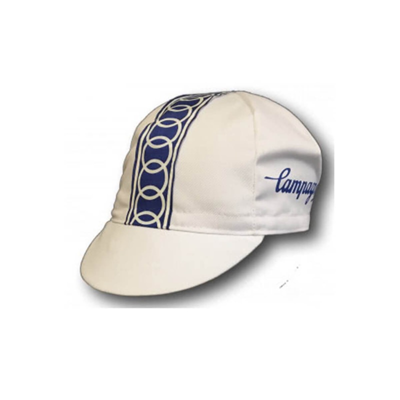 Gitane Campagnolo Retro Cycling Cap ONE SIZE WHITE/BLUE