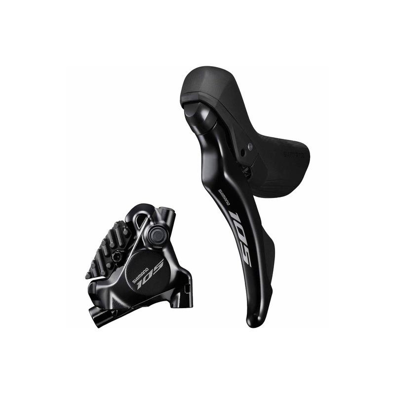 Shimano 105 12-Speed Hydraulic Brake and Shifter Set LEFT BLACK