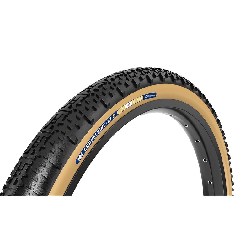 Panaracer Gravelking X1 Plus TLR Folding Tyre 700X35C BLACK/BROWN