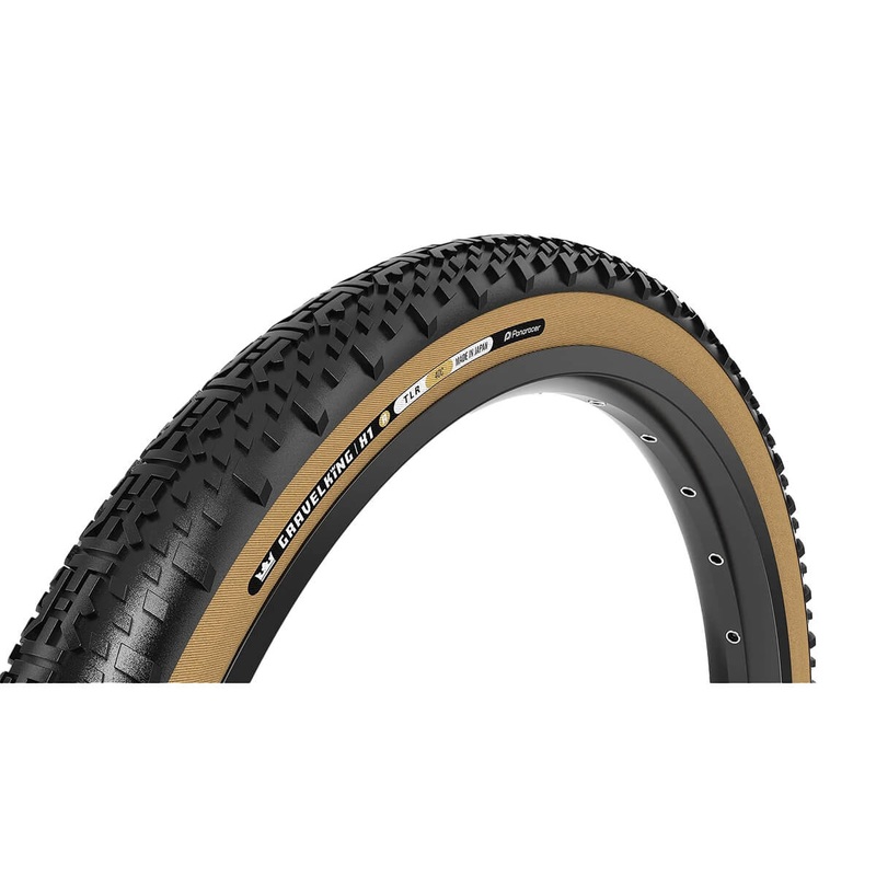 Panaracer Gravelking X1 R-Line TLR Folding Tyre 700X35C BLACK/AMBER