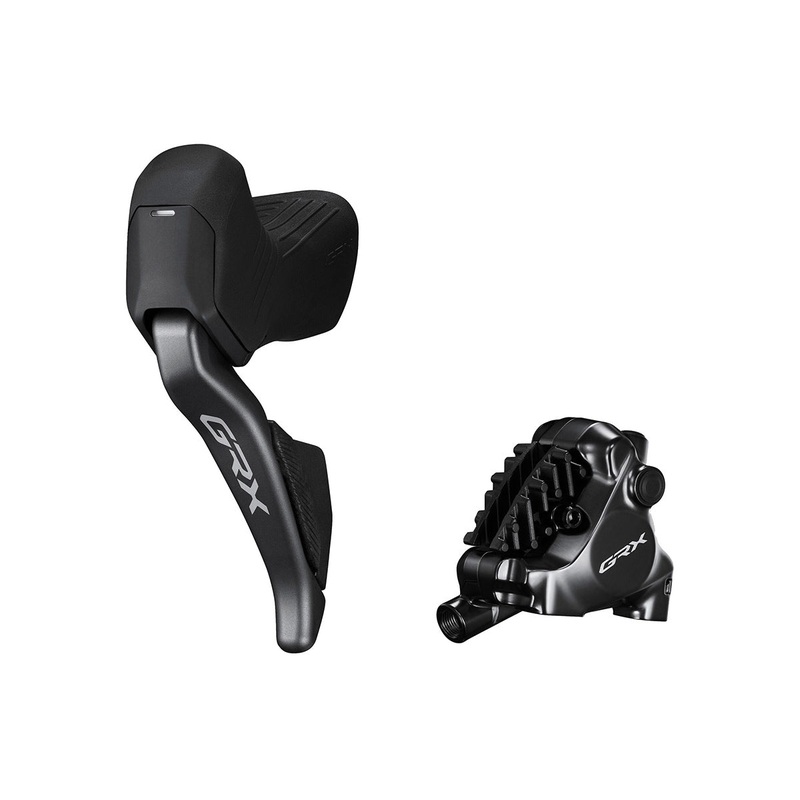 Shimano GRX Di2 RX825 12-Speed STI Gear Lever & Brake Caliper Kit LEFT REAR GREY