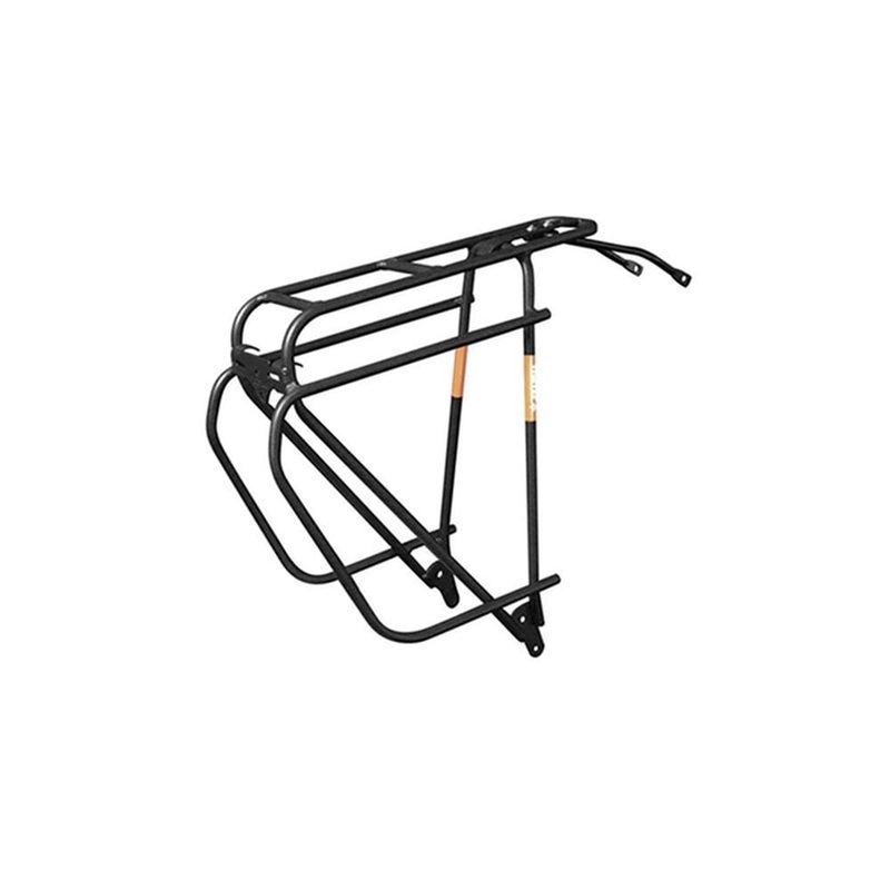 Tortec Epic Alloy Rear Pannier Rack BLACK