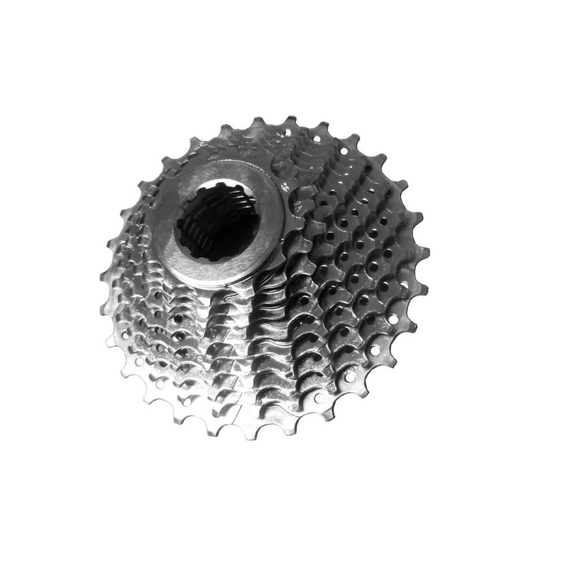 Ambrosio 10-Speed Shimano-Spline Cassette for Campagnolo 12-28T CAMPAG TO FIT HG