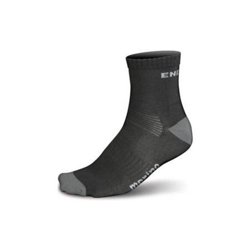 Endura Baa Baa Merino Socks – Twinpack SMALL/MEDIUM BLACK