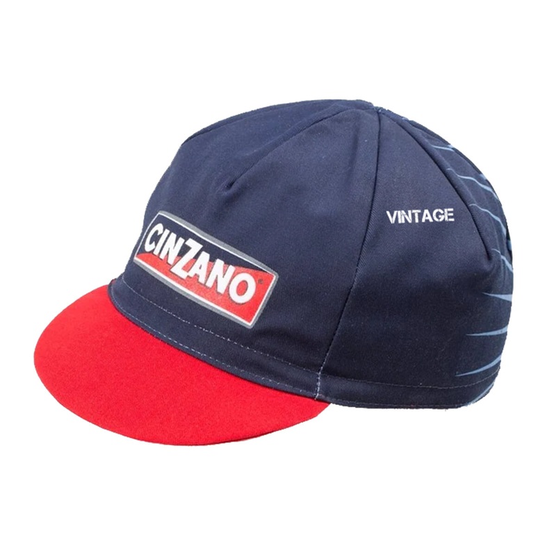Retro Cap Cinzano ONE SIZE BLUE/RED