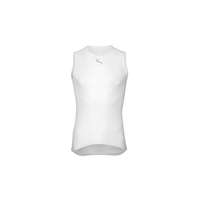 Albion All Road Sleeveless Mesh Base Layer SMALL WHITE