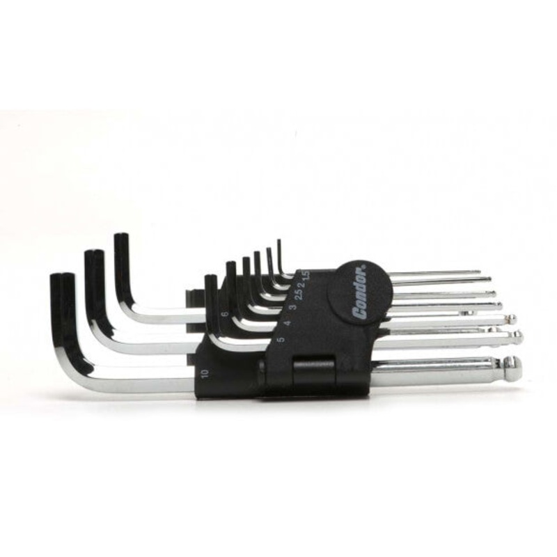 Condor Allen Key Set 1.5/2/2.5/3/4/5/6/8/10MM