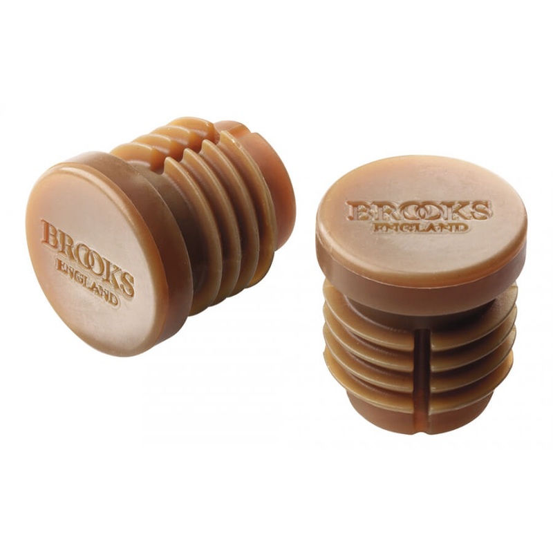 Brooks Rubber Bar End Plugs NATURAL