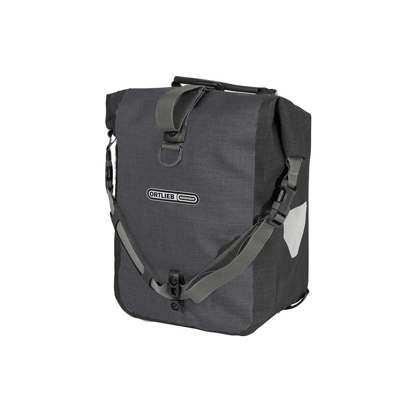 Ortlieb Front-Roller Plus Panniers QL2.1 GRANITE/BLACK