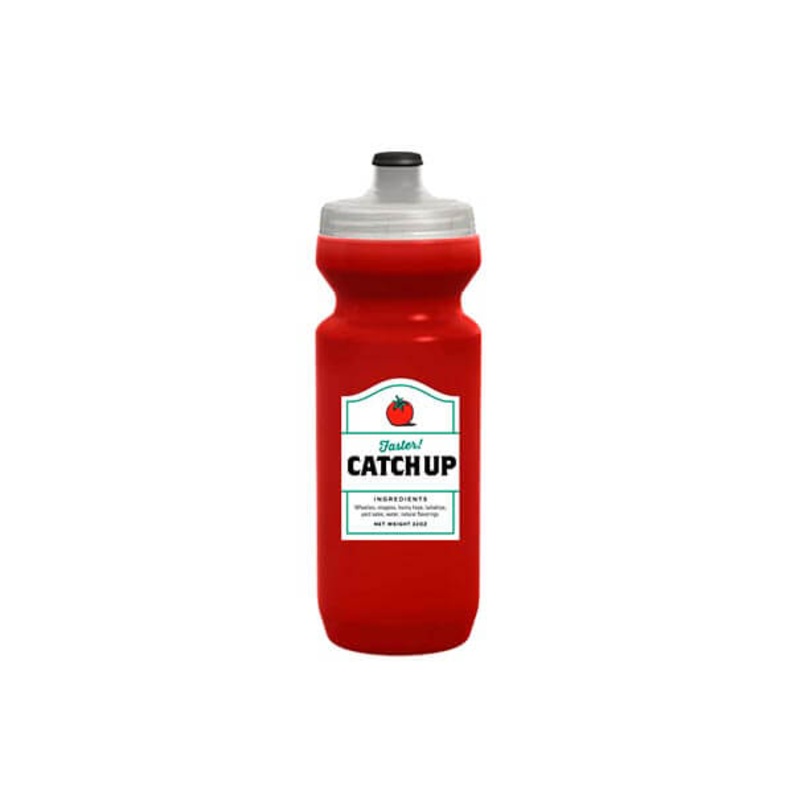 Spurcycle Catch Up Water Bottle 650ML RED