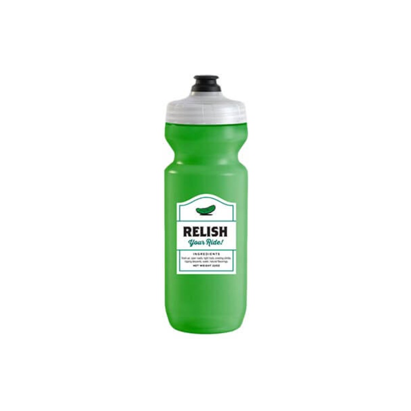 Spurcycle Relish Your Ride Water Bottle 650ML GREEN