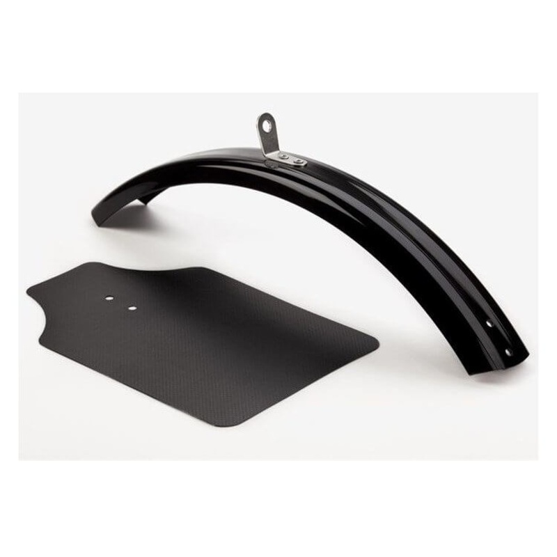 Brompton Front Mudguard Blade and Flap 2018 Onwards BLACK