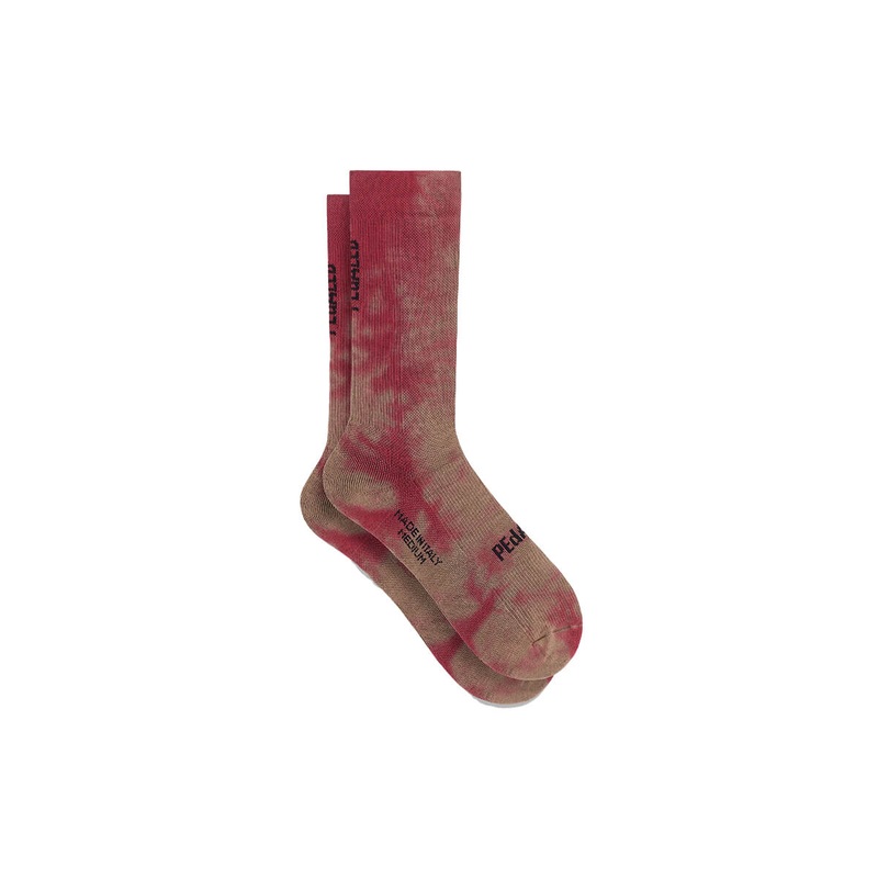PEdALED Element Tie Dye Socks SMALL (EU 35-38) BRICK RED