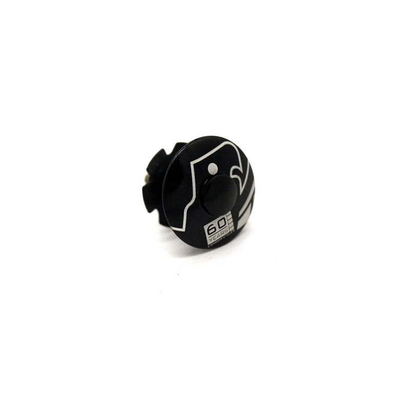 Condor Star Nut With Alloy Top Cap 1 1/8″ BLACK