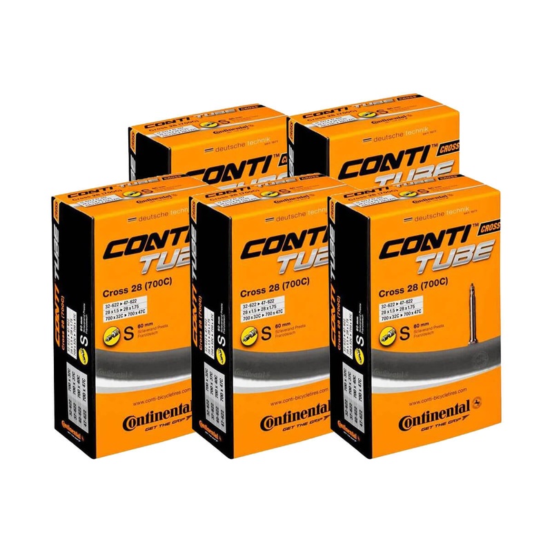 Continental Cross 28 Inner Tube 5 Pack 700X32/47C 42MM