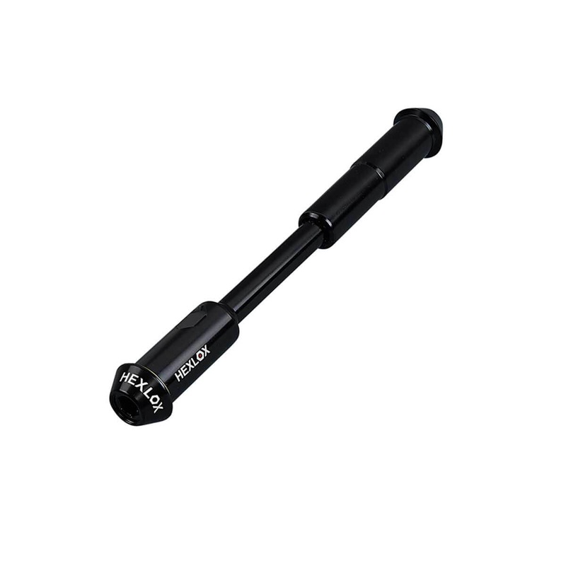Hexlox Thru-Axle Skewer FRONT 12MM BLACK