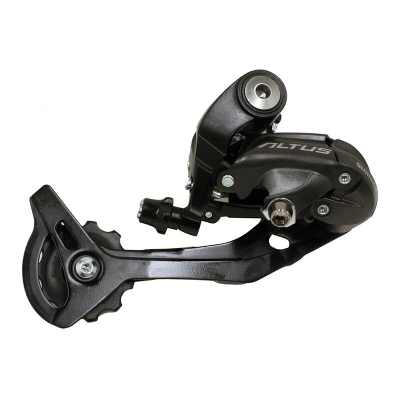 Shimano Altus M370 9 Speed Rear Derailleur SGS BLACK