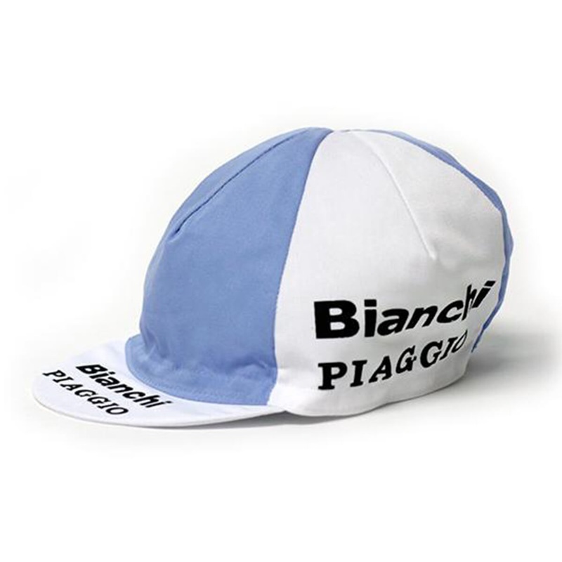 Bianchi Retro Cycling Cap ONE SIZE WHITE/BLUE