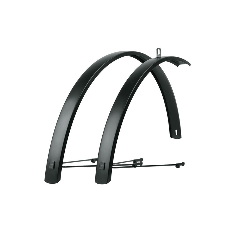 SKS EDGE AL Alloy Mudguards 27.5/28″ X 46MM MATT BLACK