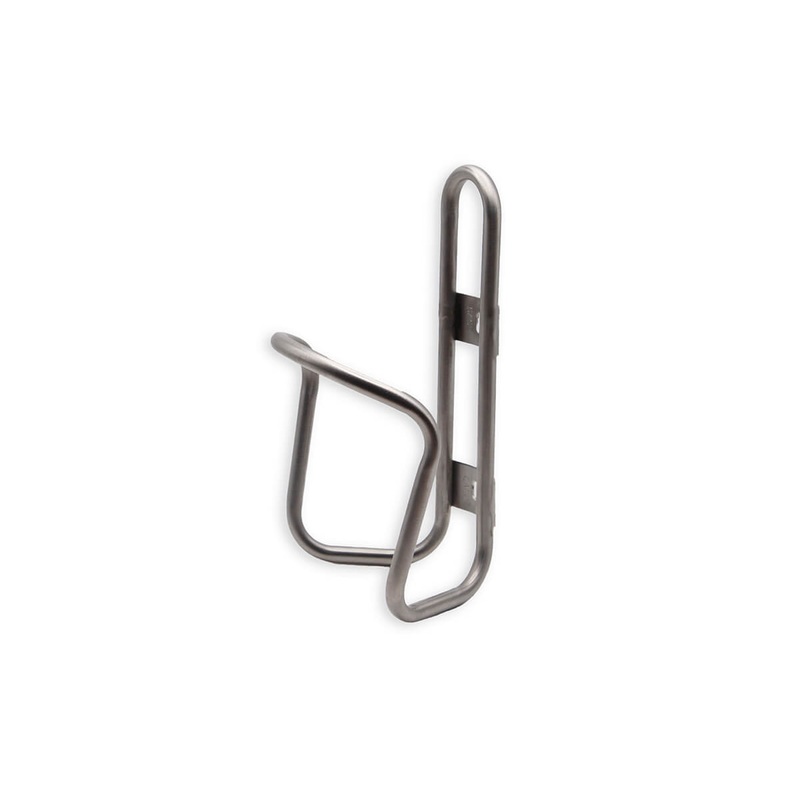 King Cage Flat Top Titanium Bottle Cage
