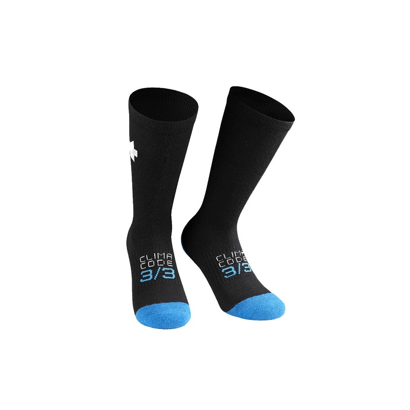 Assos Ultraz Winter Socks P1 0 BLACK