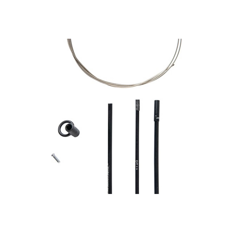 Brompton Brake Cable Low Front T Line Reversed REVERSE BLACK