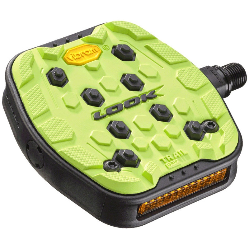 Geo Trail Grip Pedals – Platform 9/16″ Lime