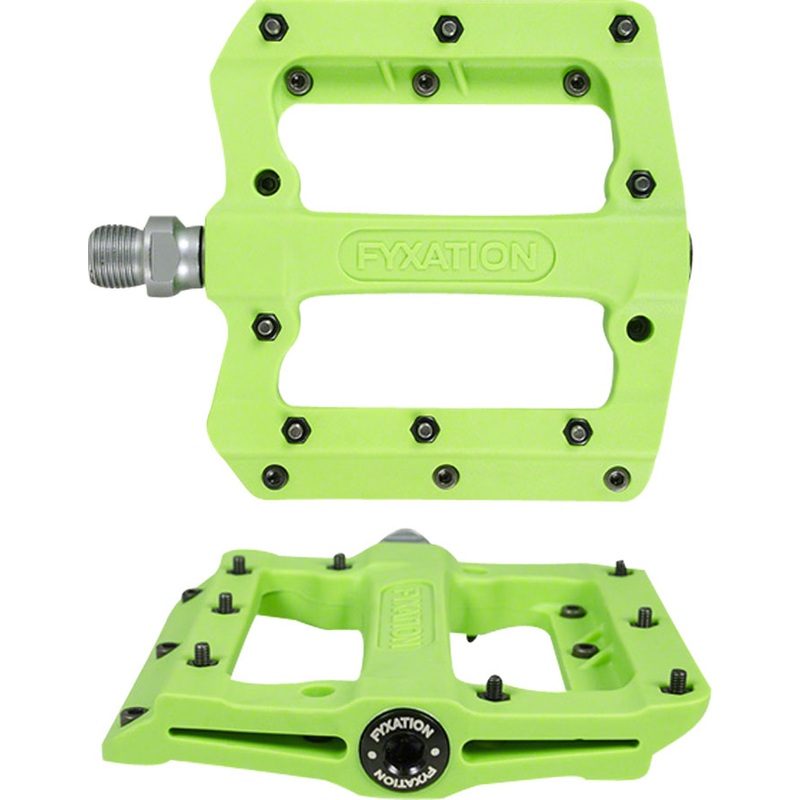 Mesa MP Pedals – Platform Composite/Plastic 9/16″ Green