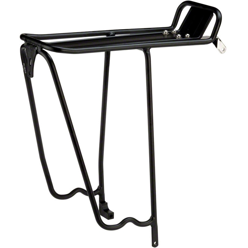 RCR-100D Pork Chop Light-Duty Rear Rack 700c Black