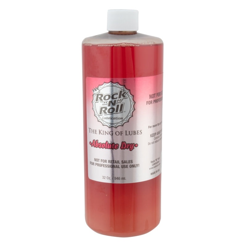 Rock N Roll AbsoluteDry Bike Chain Lube – 32oz Drip