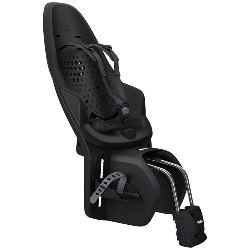 Yepp Maxi 2 Child Bike Seat – Frame Mount Midnight Black