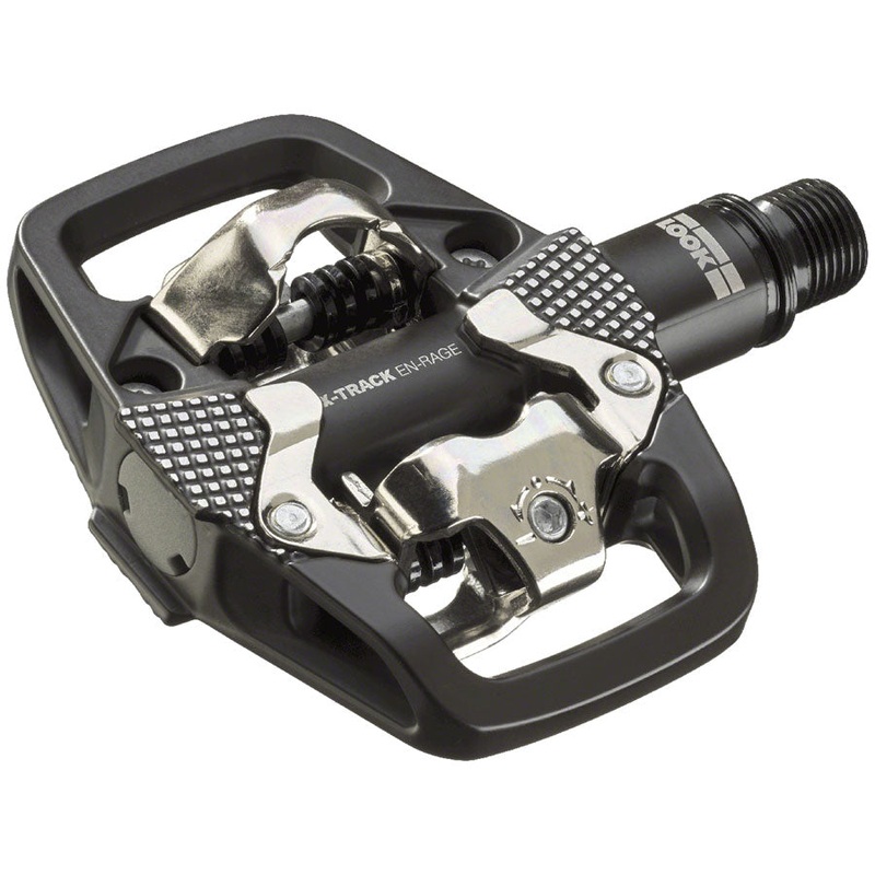 X-TRACK EN-RAGE Pedals – Dual Sided Clipless Platform Chromoly 9/16″ BLK