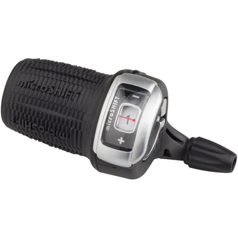 DS85 Left Twist Shifter Triple Optical Gear Indicator Shimano Compatible