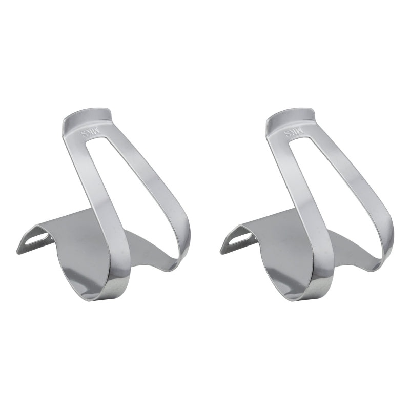 Half Clip Mini Steel Toe Clips Chrome