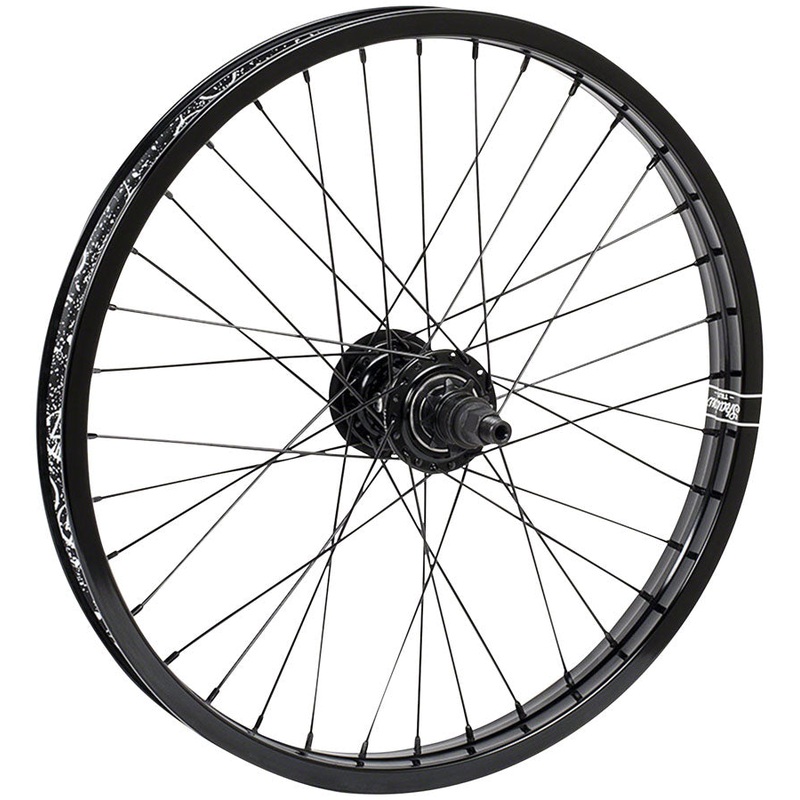 Optimized Rear Wheel – 20″ 14 x 110mm Freecoaster LHD 9T 36H BLK