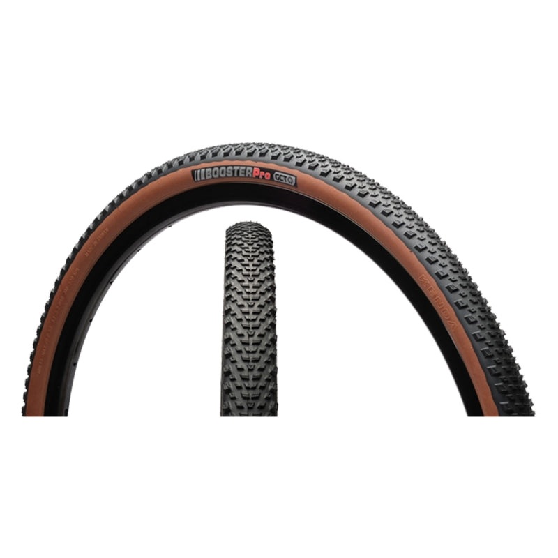 Booster Pro Tire – 700 x 40 Tubeless Folding Coffee Sidewall 120tpi GCT 700 x 40c