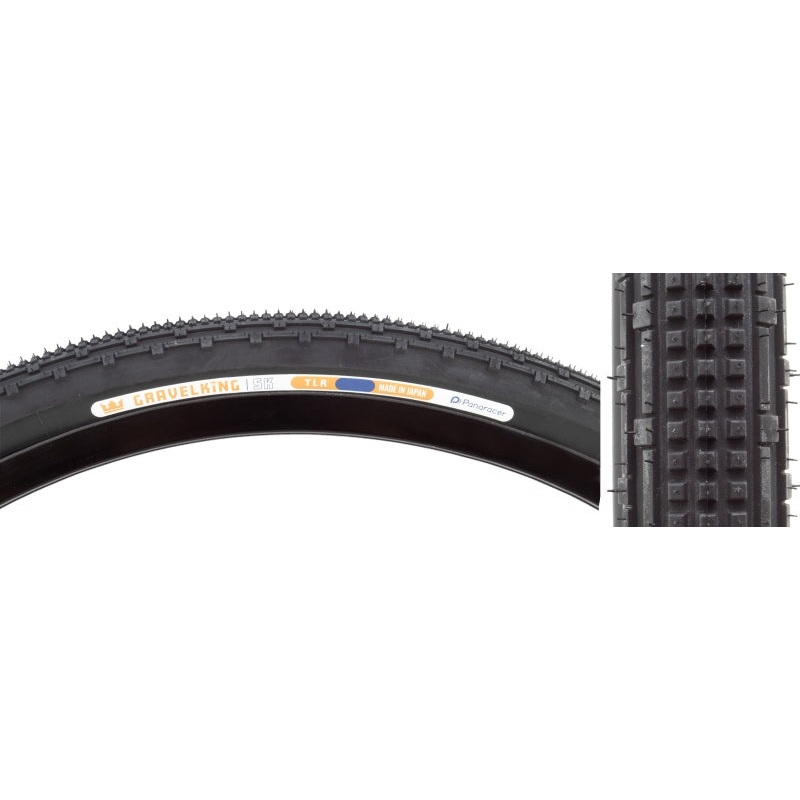 GravelKing SK Tire – 700 x 30 Tubeless Folding Black 700 x 30c
