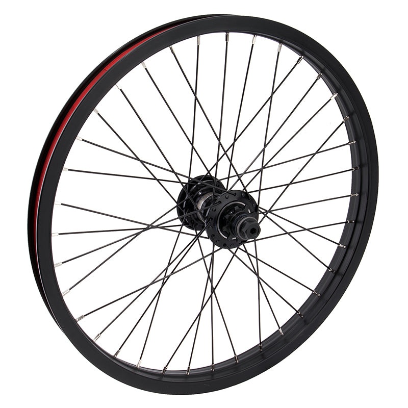 Quadrant Rear Wheel – 20″ 14 x 110mm Rim Brake Freecoaster RHD Black