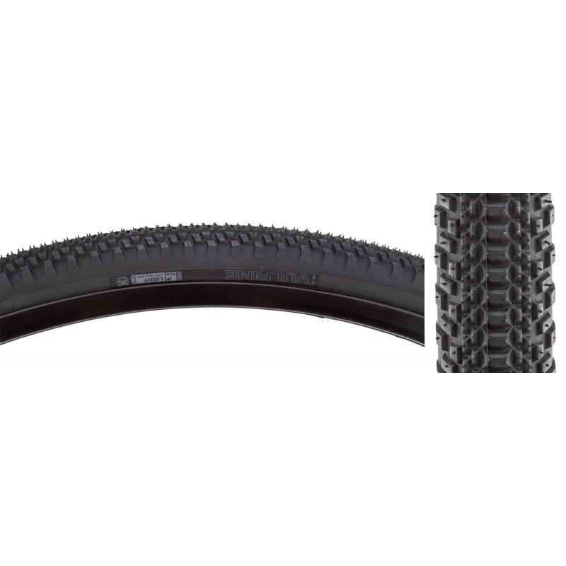 Vulpine Tire – 700 x 40 TCS Tubeless Folding BLK Light/Fast Rolling Dual DNA 700 x 40c