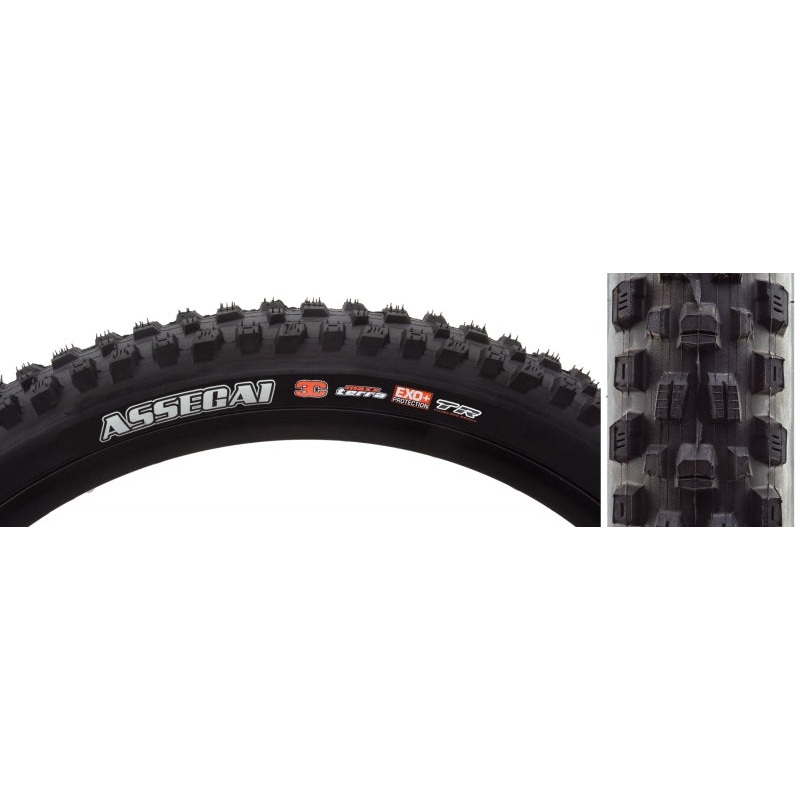Assegai Tire – 27.5 x 2.5 Tubeless Folding BLK 3C MaxxTerra EXO+ Wide Trail 27.5 x 2.5″