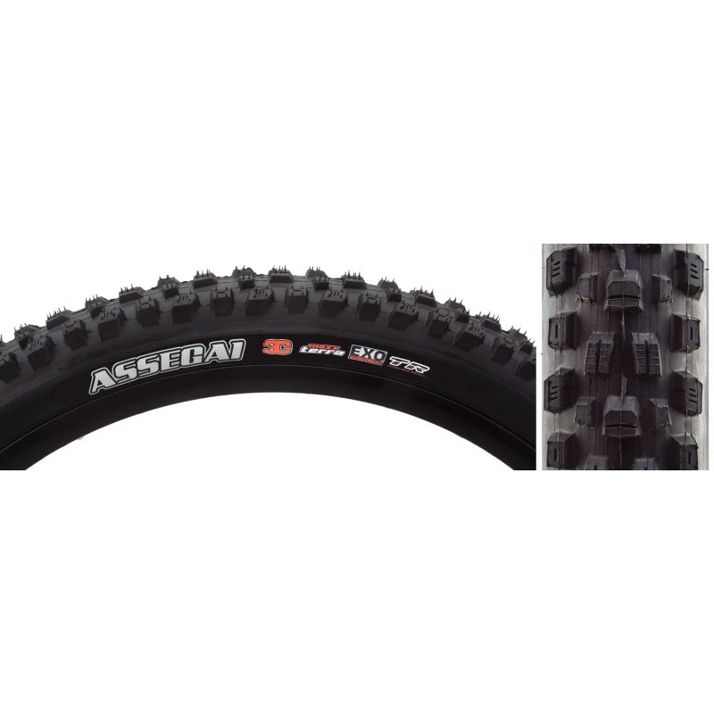 Assegai Tire – 29 x 2.6 Tubeless Folding Black 3C MaxxTerra EXO 29 x 2.6″