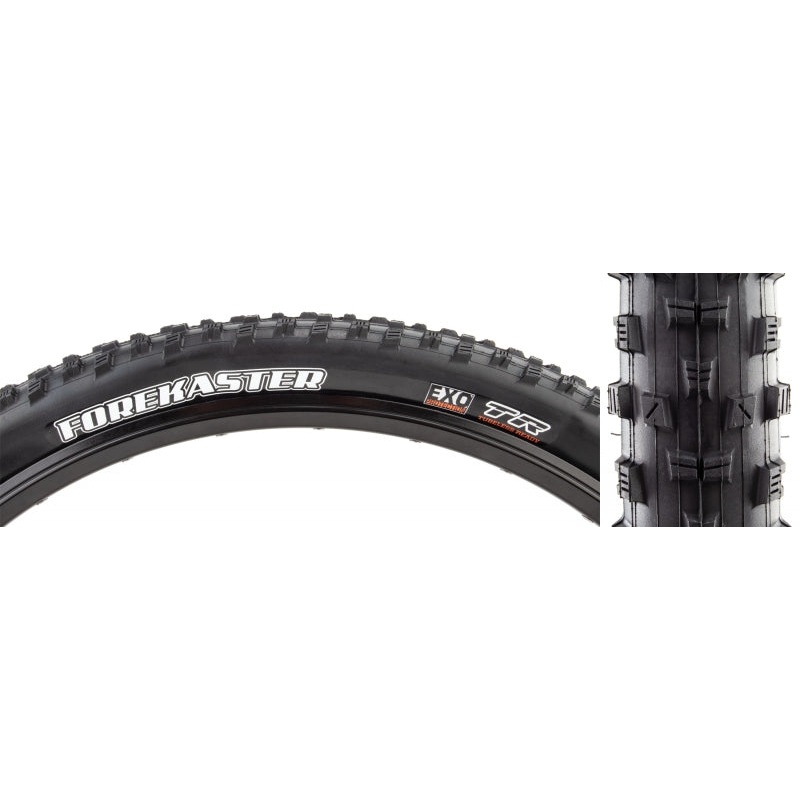Forekaster Tire – 29 x 2.6 Tubeless Folding Black Dual EXO 29 x 2.6″