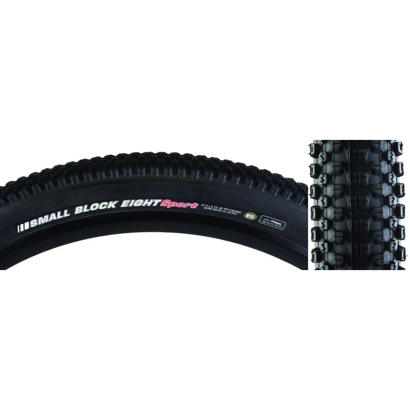 Small Block 8 Sport Tire – 29 x 2.1 Clincher Wire Black 29 x 2.1″