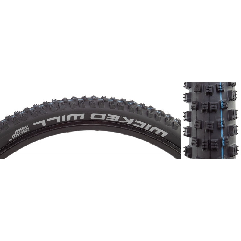 Wicked Will Tire – 29 x 2.4 Tubeless Folding BLK Evolution Line Super Trail Addix SpeedGrip 29 x 2.4″