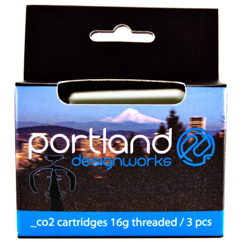 CO2 Cartridge 16g Threaded 3/Count