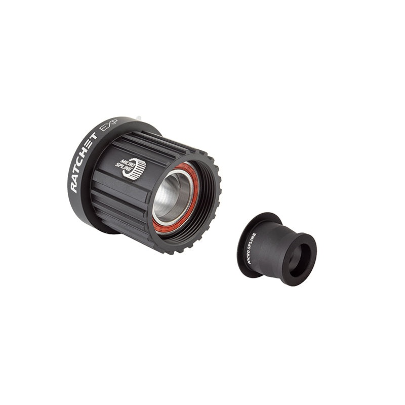 Ratchet EXP Freehub Body – Shimano Micro Spline Light Aluminum Sealed Bearing Kit w/ End Cap 12 x 142/148 mm