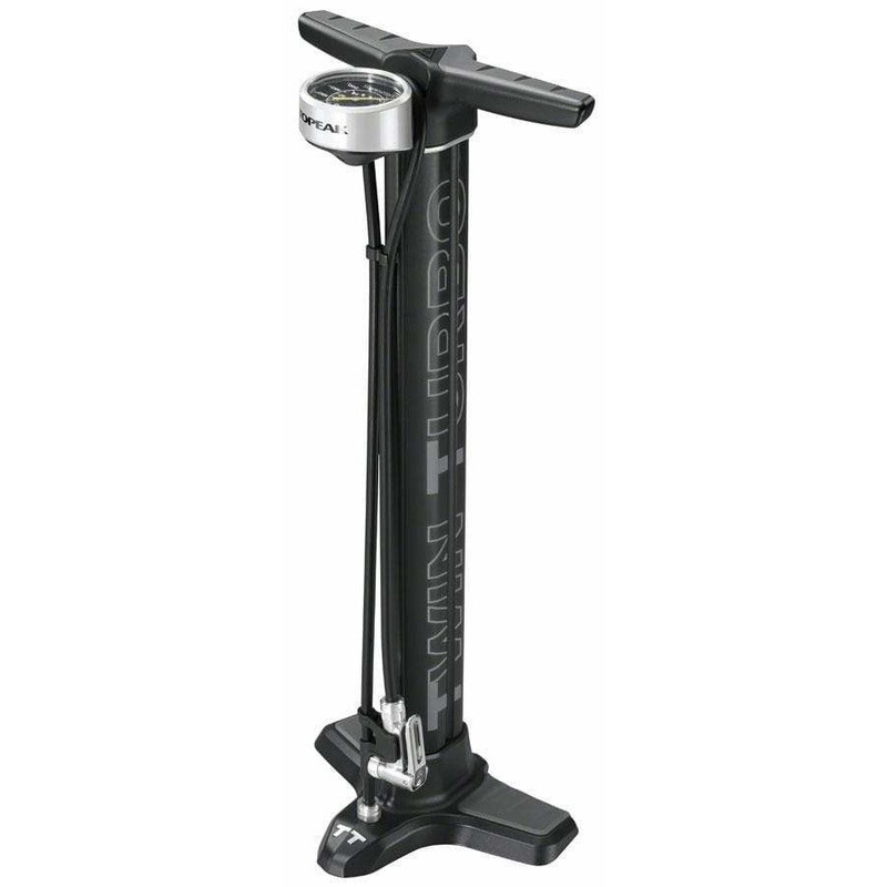 Joe Blow Twin Turbo Floor Pump SmartHead, Black