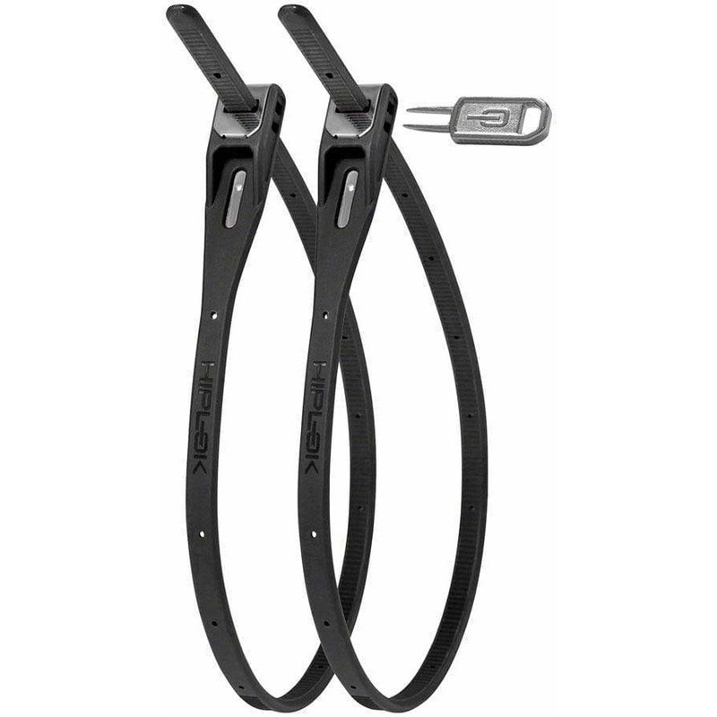 Z-Lok Security Tie Bike Lock Twin Pack All Black