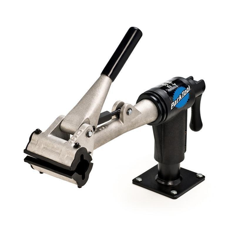PRS-7-1 Bench Mount Bike Repair Stand and 100-5C Clamp: Single