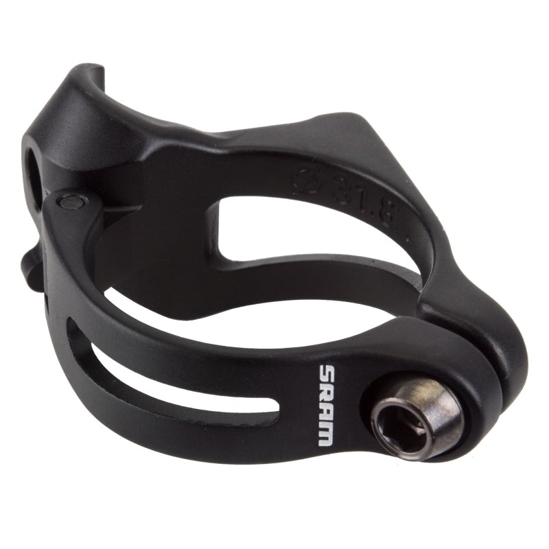 Braze-on Front Derailleur Clamp: 31.8mm with ChainSpotter Stop